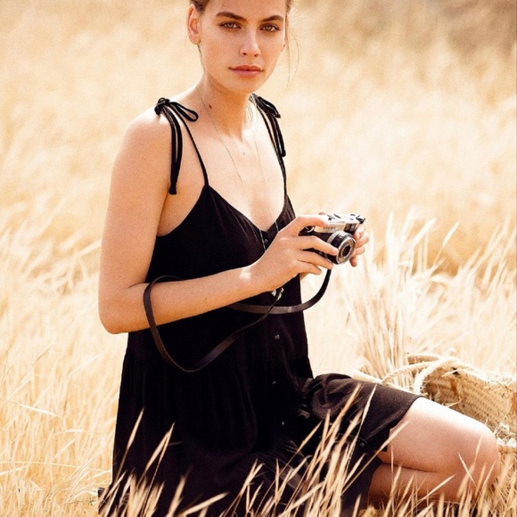 Sézane Félicie Dress | Black | 36 - Picture 2 of 13